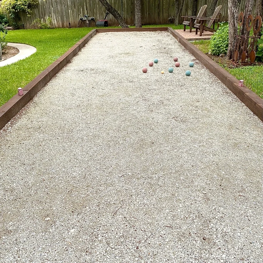 Yard Garden Art / Home Decor / Bocce Ball Half-Court Markers ~ Glass Insulators - Picture 7 of 8